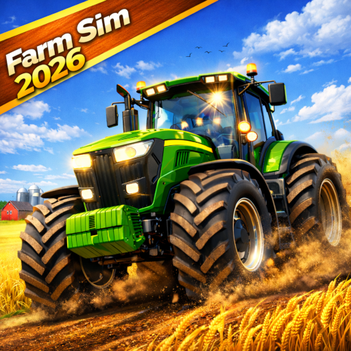 Farm Simulator 2026: Real Tractor driving game